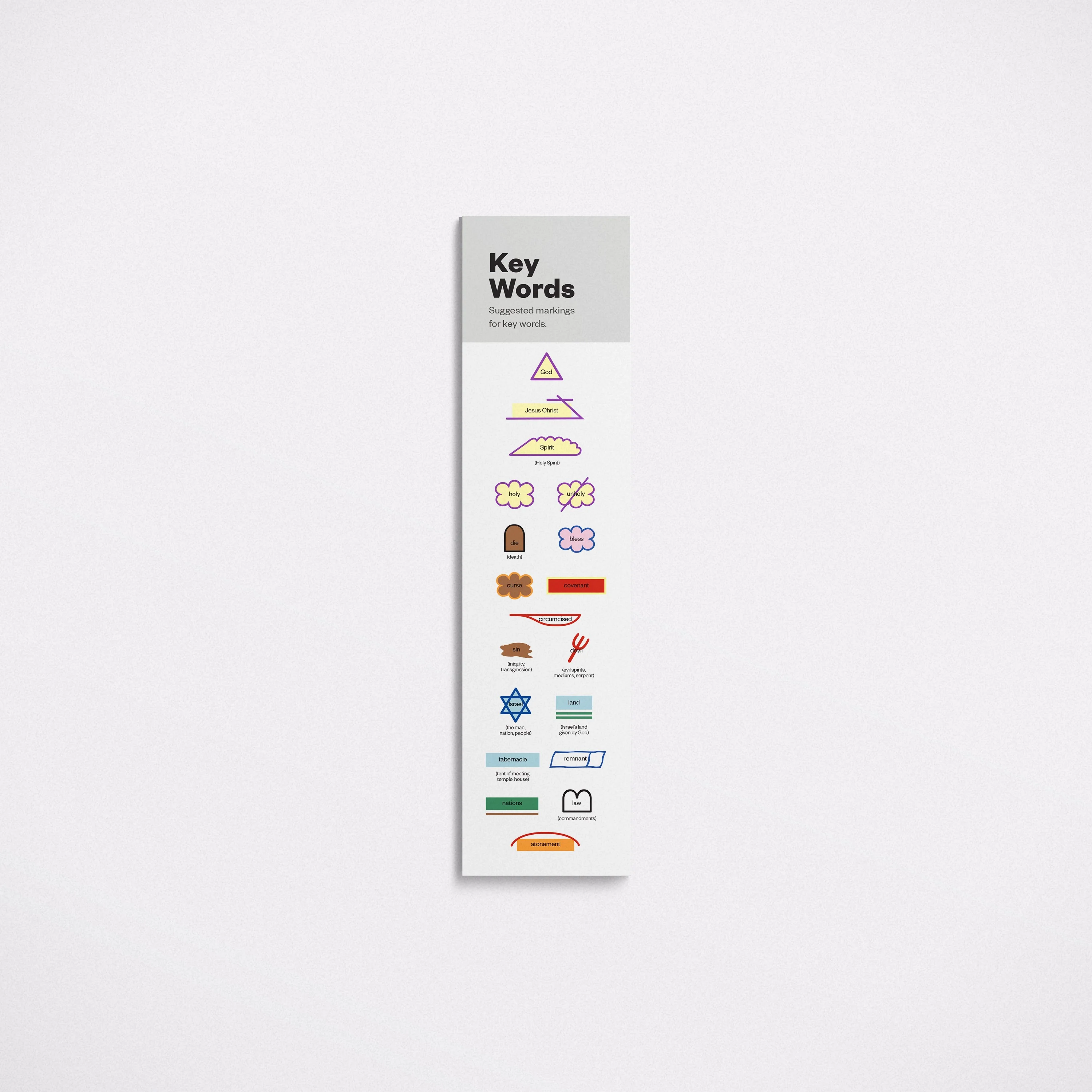 BOOKMARK - MARKING SYMBOLS