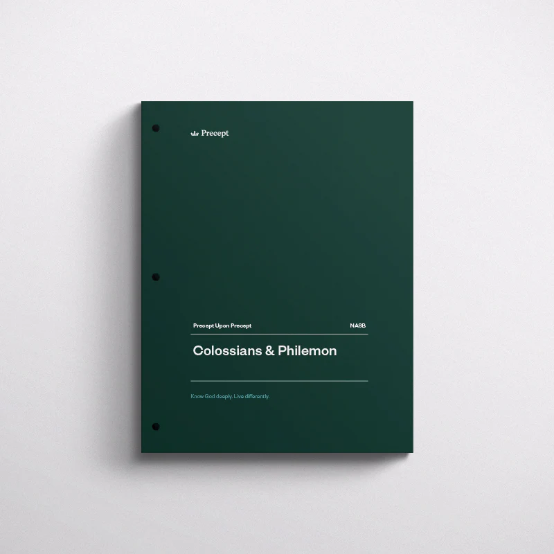 Colossians & Philemon Bible Study