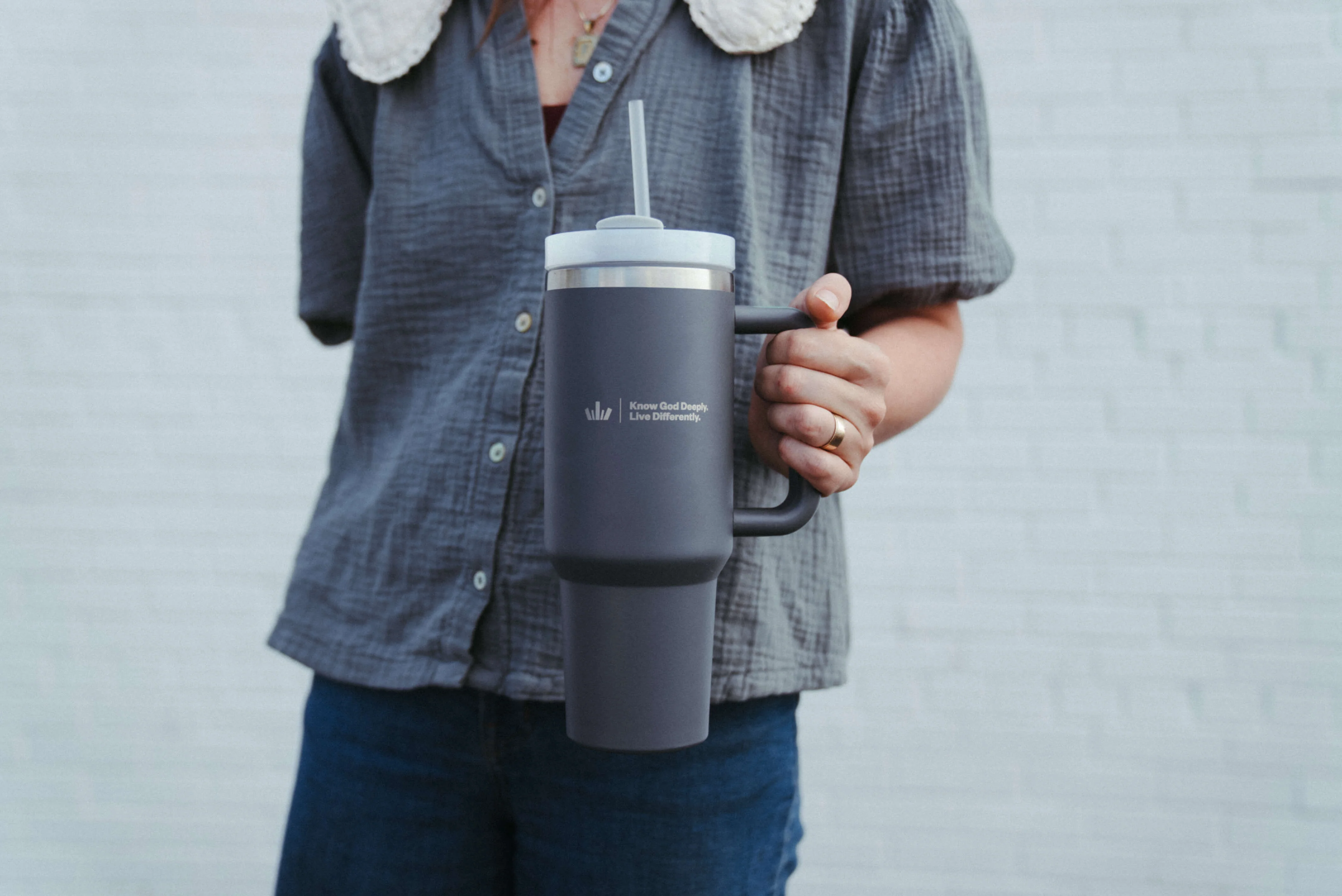 Know God Deeply 40oz Tumbler - Image 3