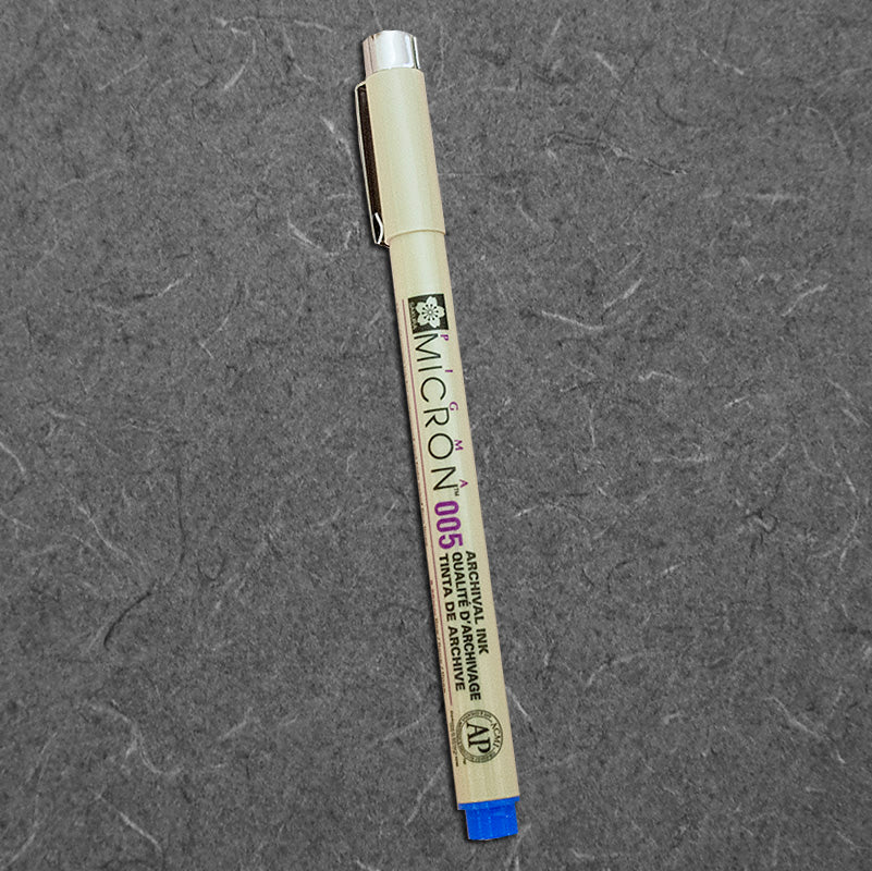 PEN-MICRON PIGMA-BLUE .005