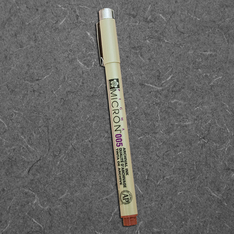 PEN-MICRON PIGMA-BROWN .005