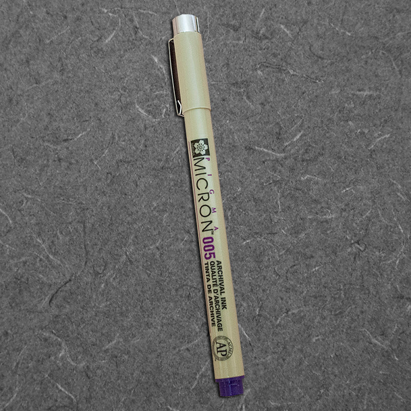 PEN-MICRON PIGMA-PURPLE .005