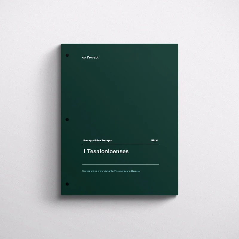 SPANISH-1 THESSALONIANS-PRECEPT WORKBOOK