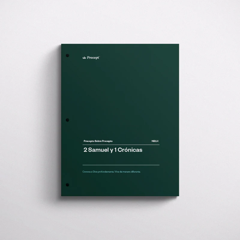 SPANISH-2 SAMUEL/1 CHRONICLES-PRECEPT WORKBOOK