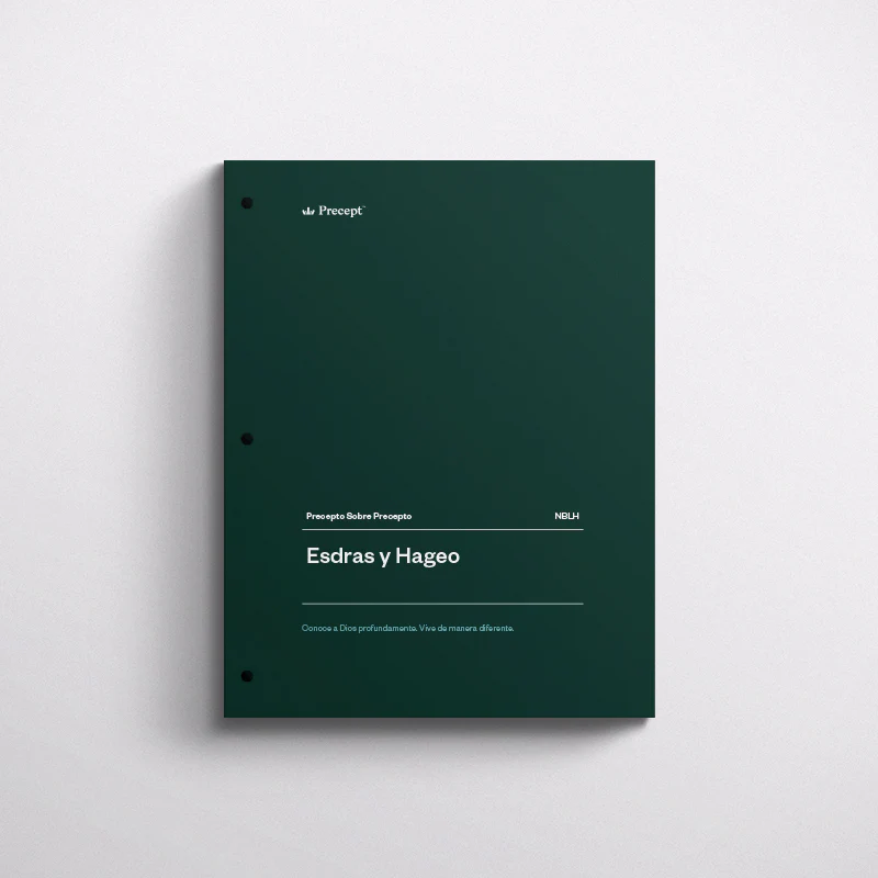 SPANISH-EZRA/HAGGAI PRECEPT WORKBOOK