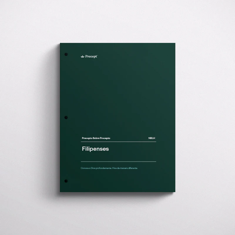 SPANISH-PHILIPPIANS-PRECEPT WORKBOOK