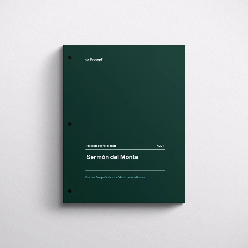 SPANISH-SERMON ON THE MOUNT-PRECEPT WORKBOOK