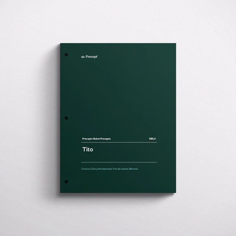 SPANISH-TITUS-PRECEPT WORKBOOK